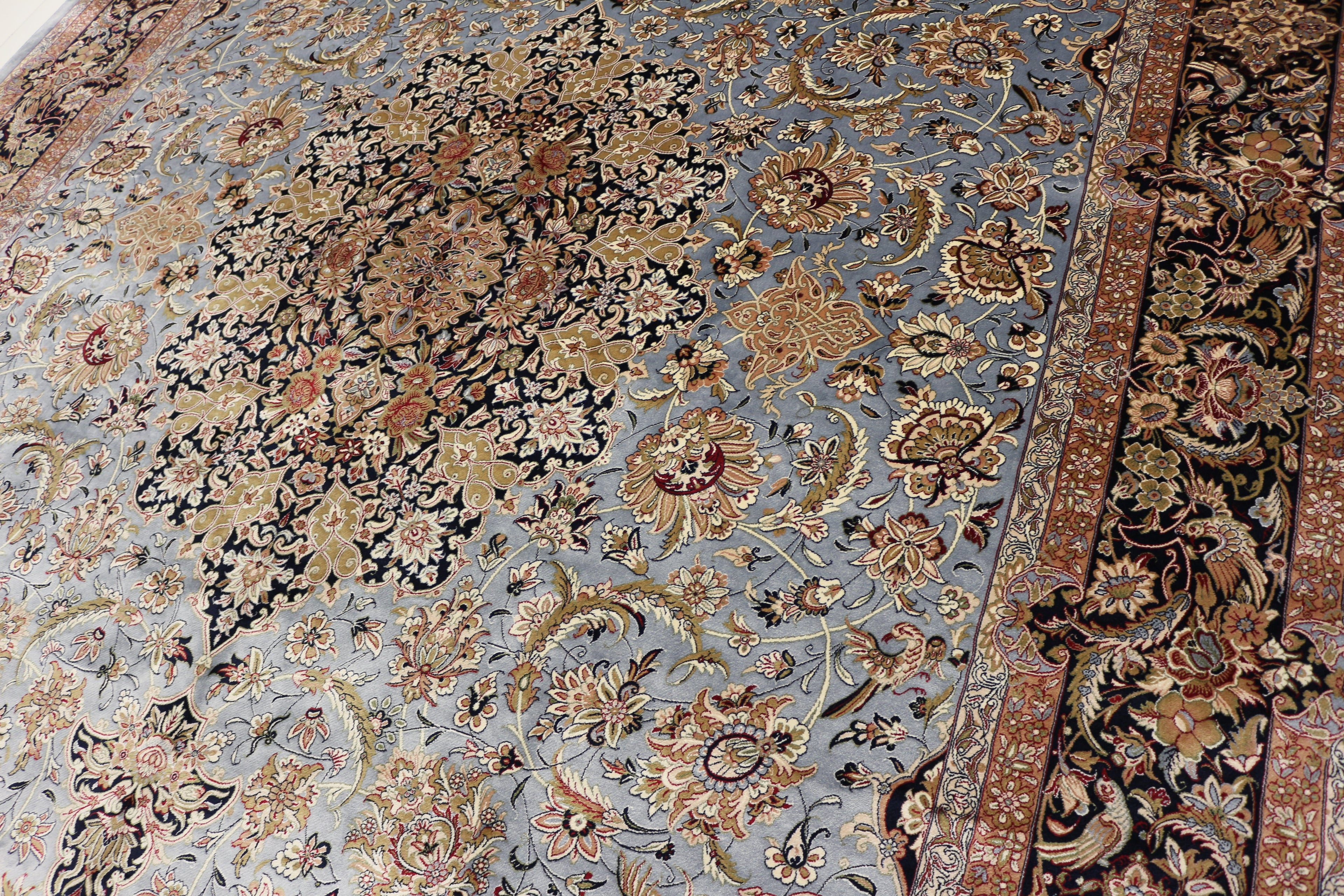 Kashan silkki-matto 200 X 300 cm Aitomatto