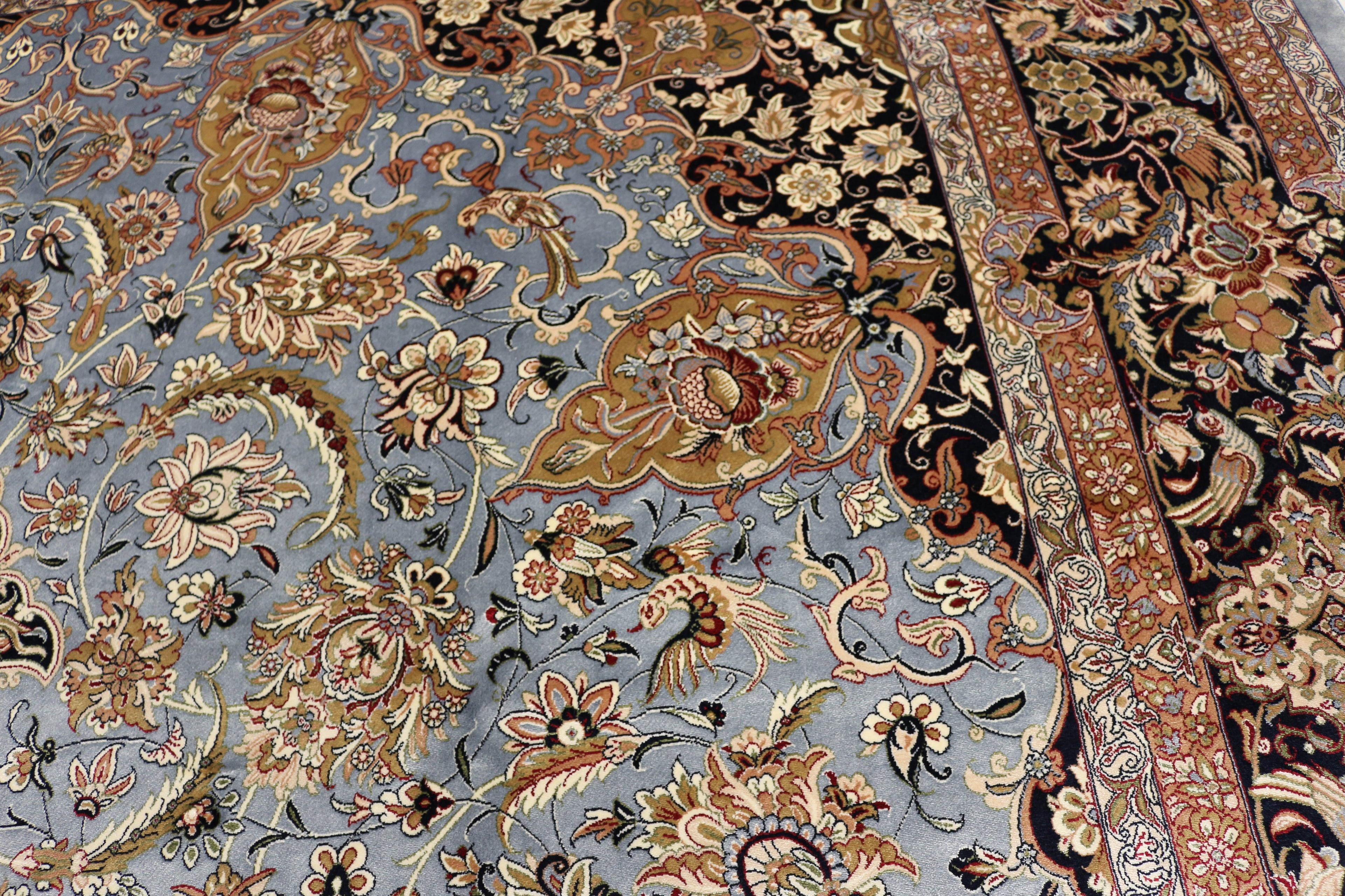 Kashan silkki-matto 200 X 300 cm Aitomatto