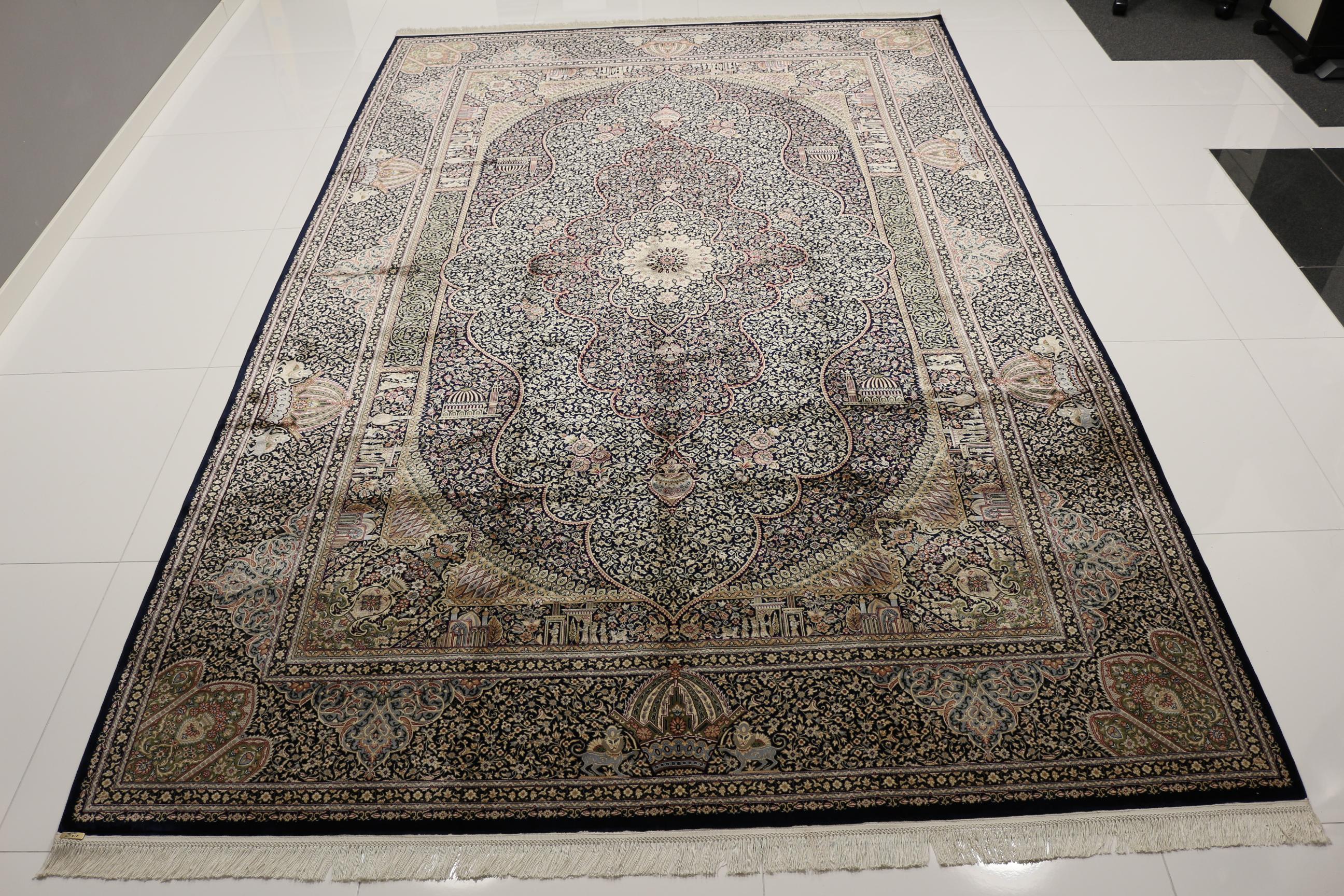 Kashan silkki-matto 200 X 300 cm
