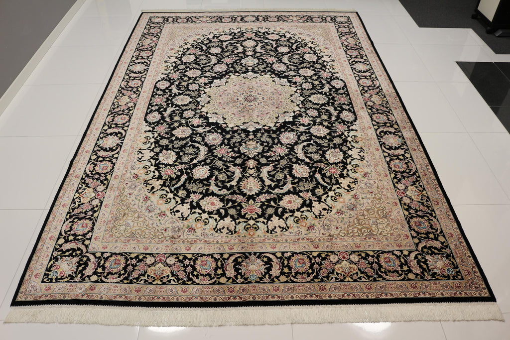 Kashan silkki-matto 200 X 295 cm Aitomatto