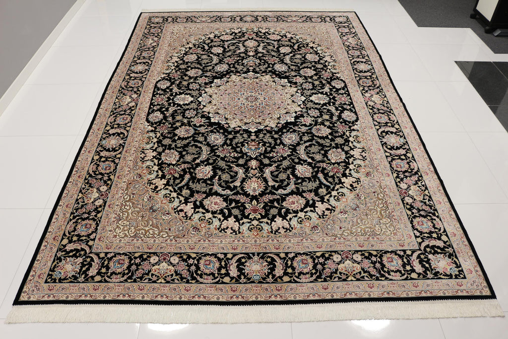 Kashan silkki-matto 200 X 295 cm Aitomatto