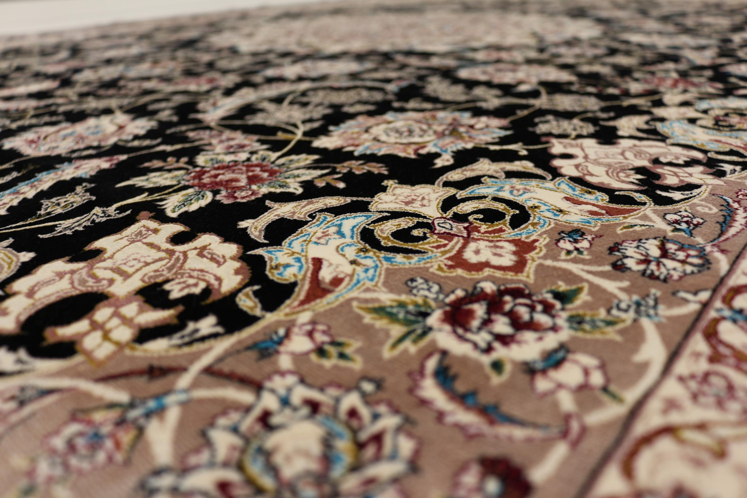 Kashan silkki-matto 200 X 295 cm Aitomatto