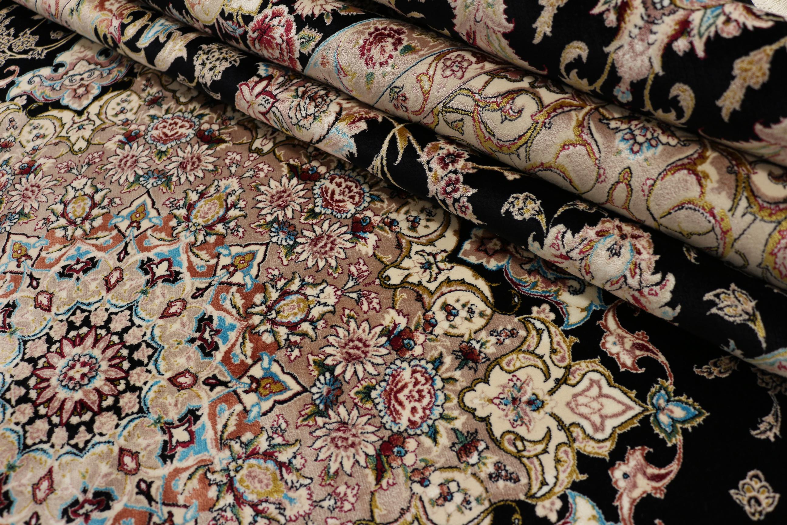 Kashan silkki-matto 200 X 295 cm Aitomatto