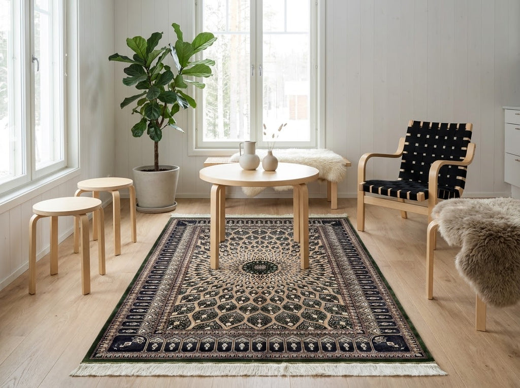 Qum silkki-matto 120 X 180 cm