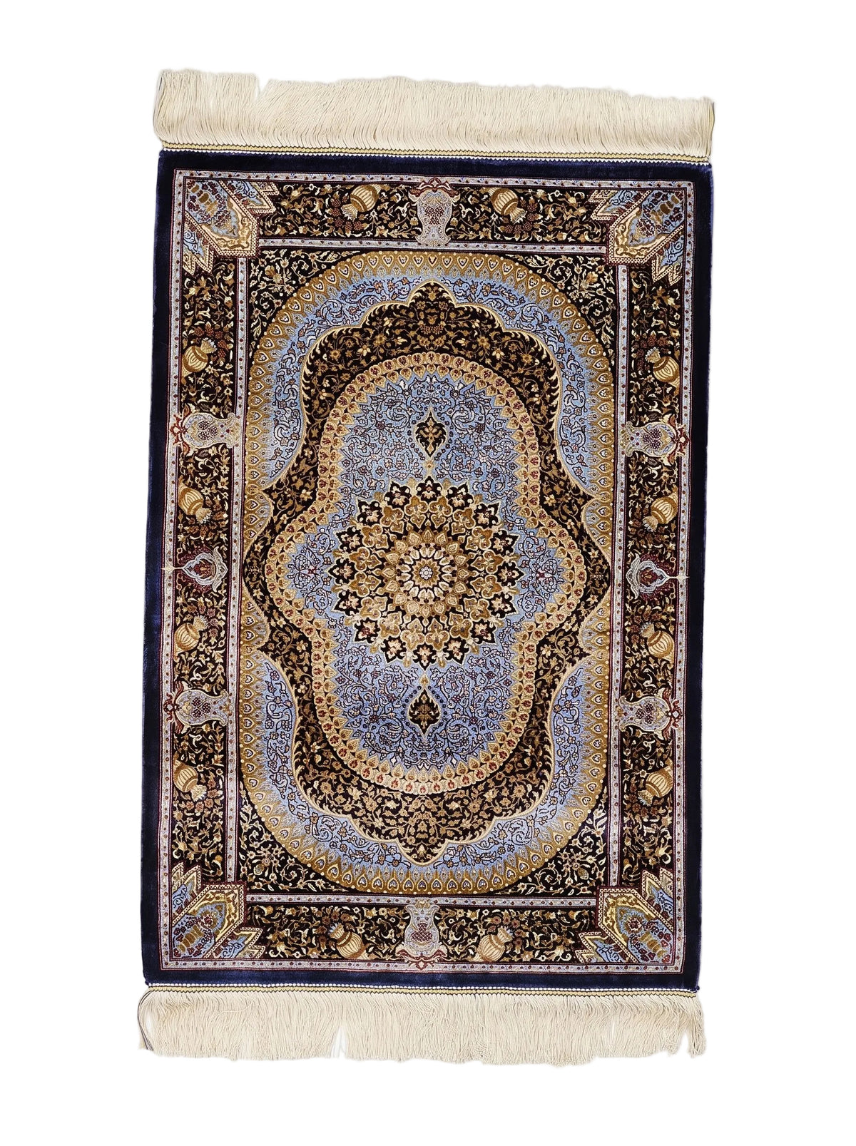 Kashan silkki-matto 60 X 90 cm