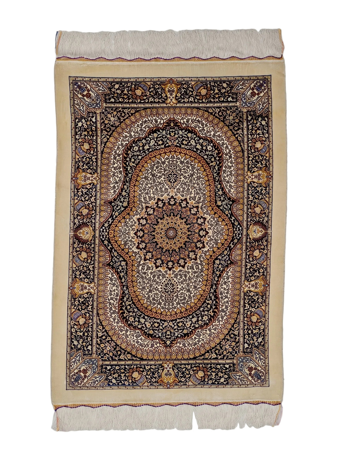 Kashan silkki-matto 60 X 90 cm