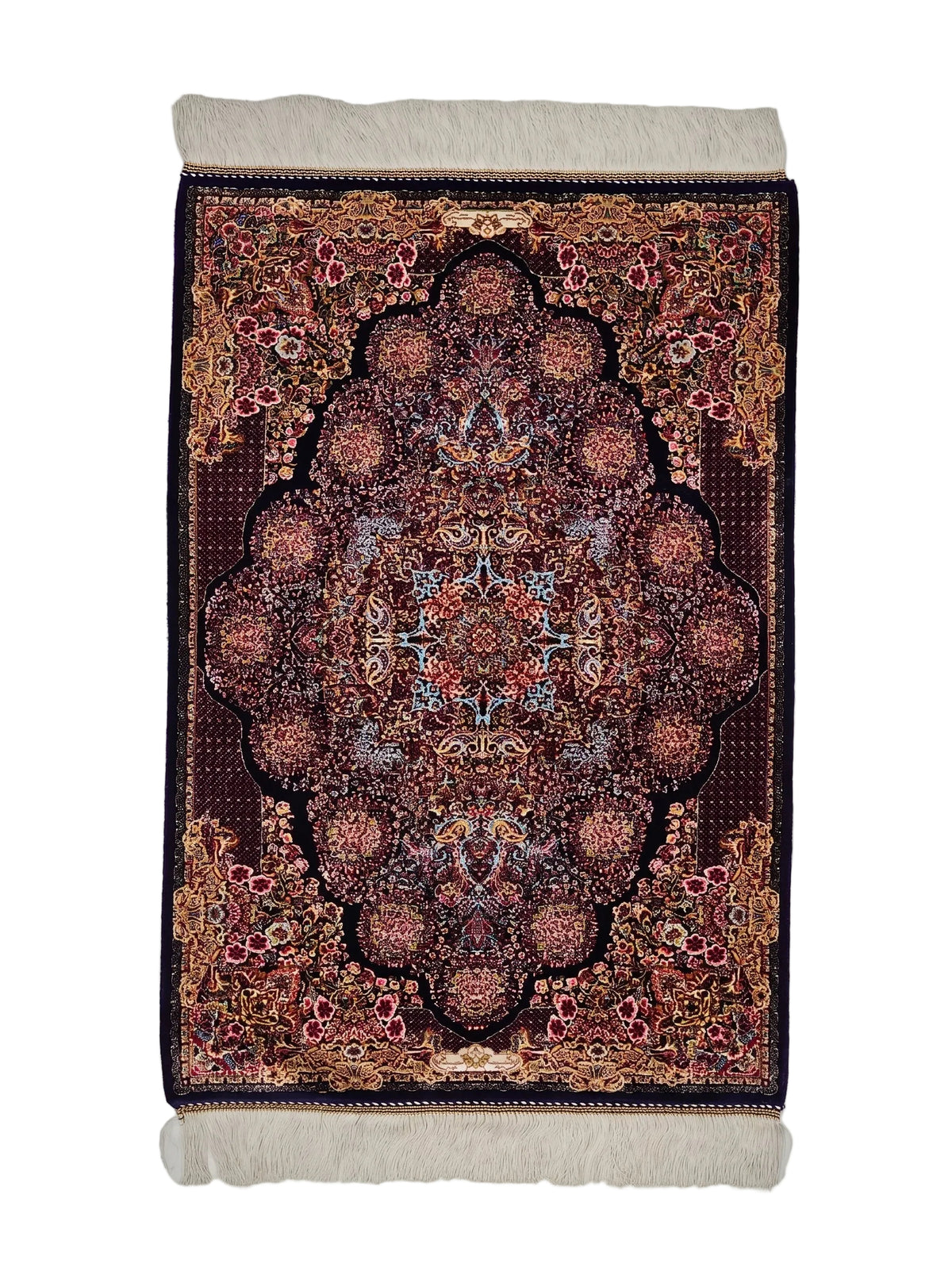 Kashan silkki-matto 60 X 90 cm