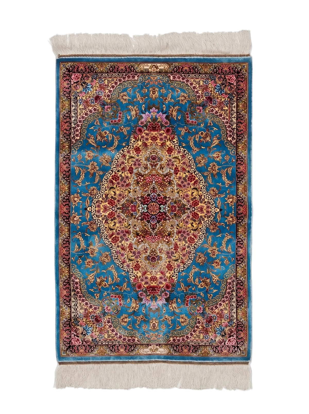 Kashan silkki-matto 60 X 90 cm