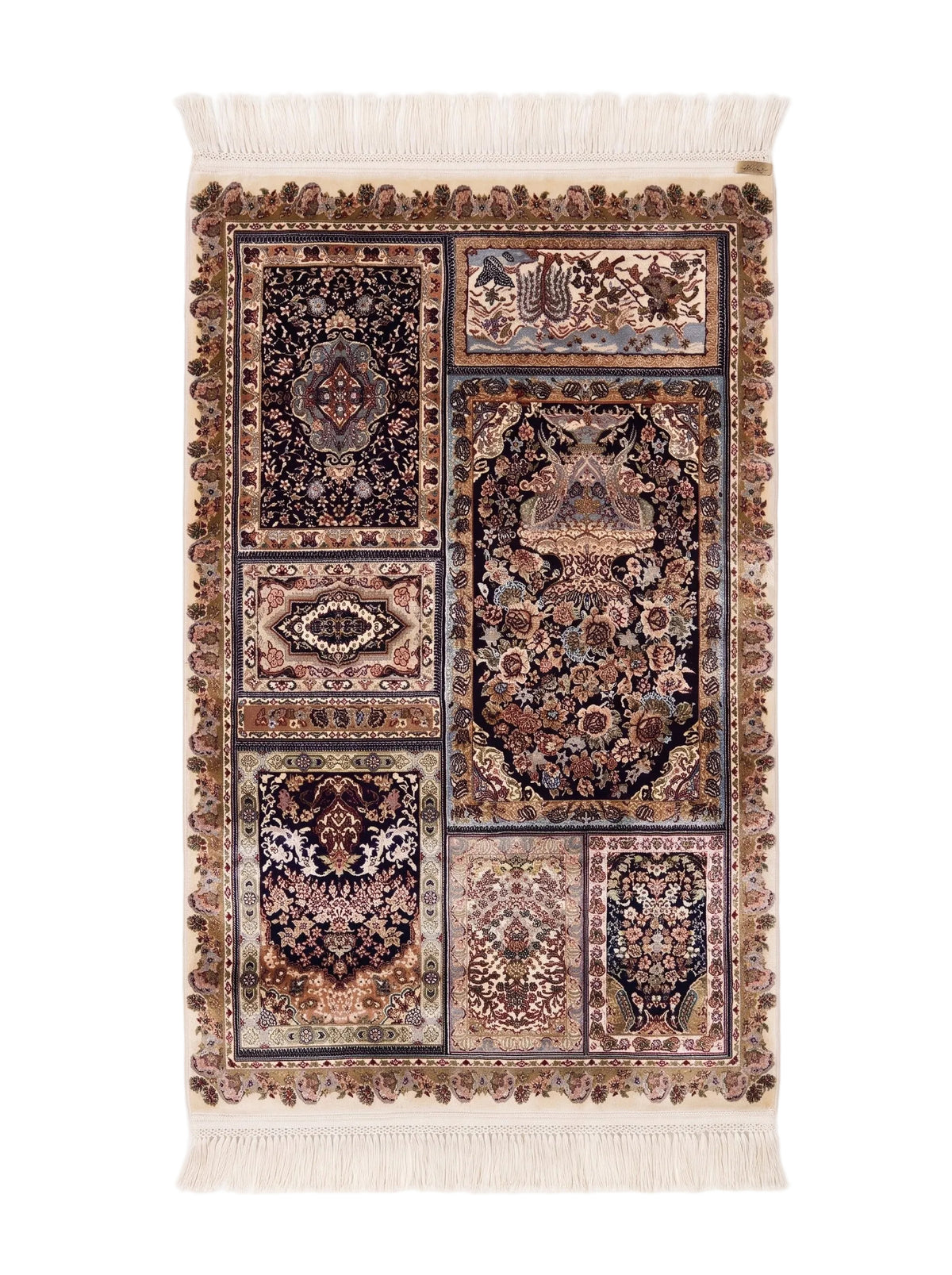 Bakhtiari silkki-matto 60 X 90 cm