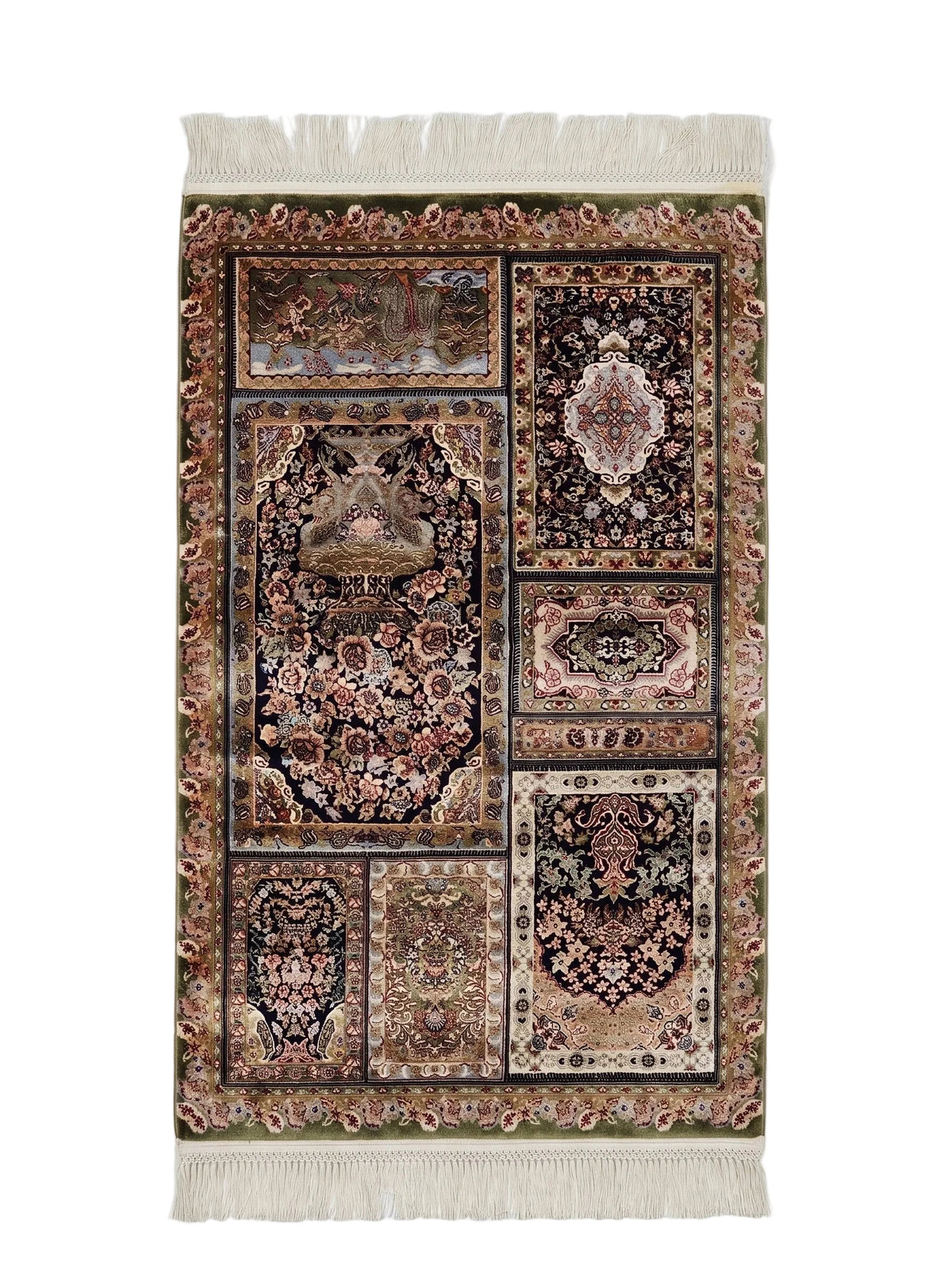 Bakhtiari silkki-matto 60 X 90 cm