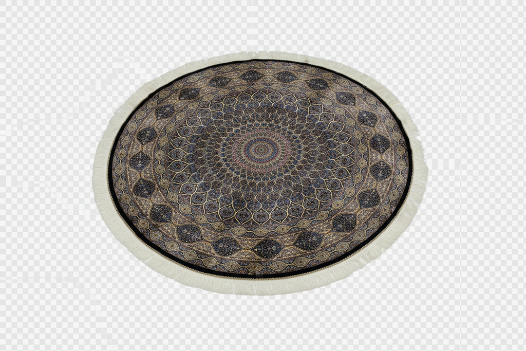 Qum sidenmatta 200 X 200 cm