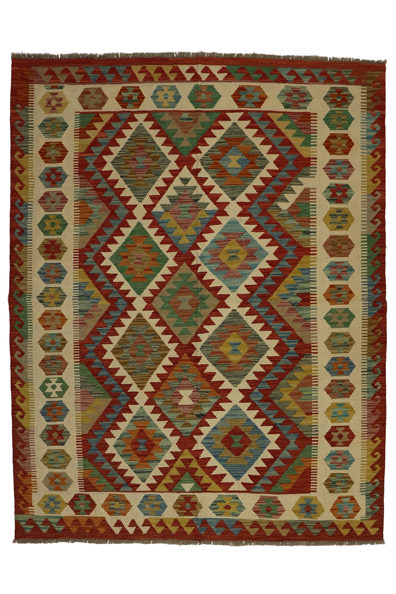 Kelim-matto 155 X 201 cm Aitomatto