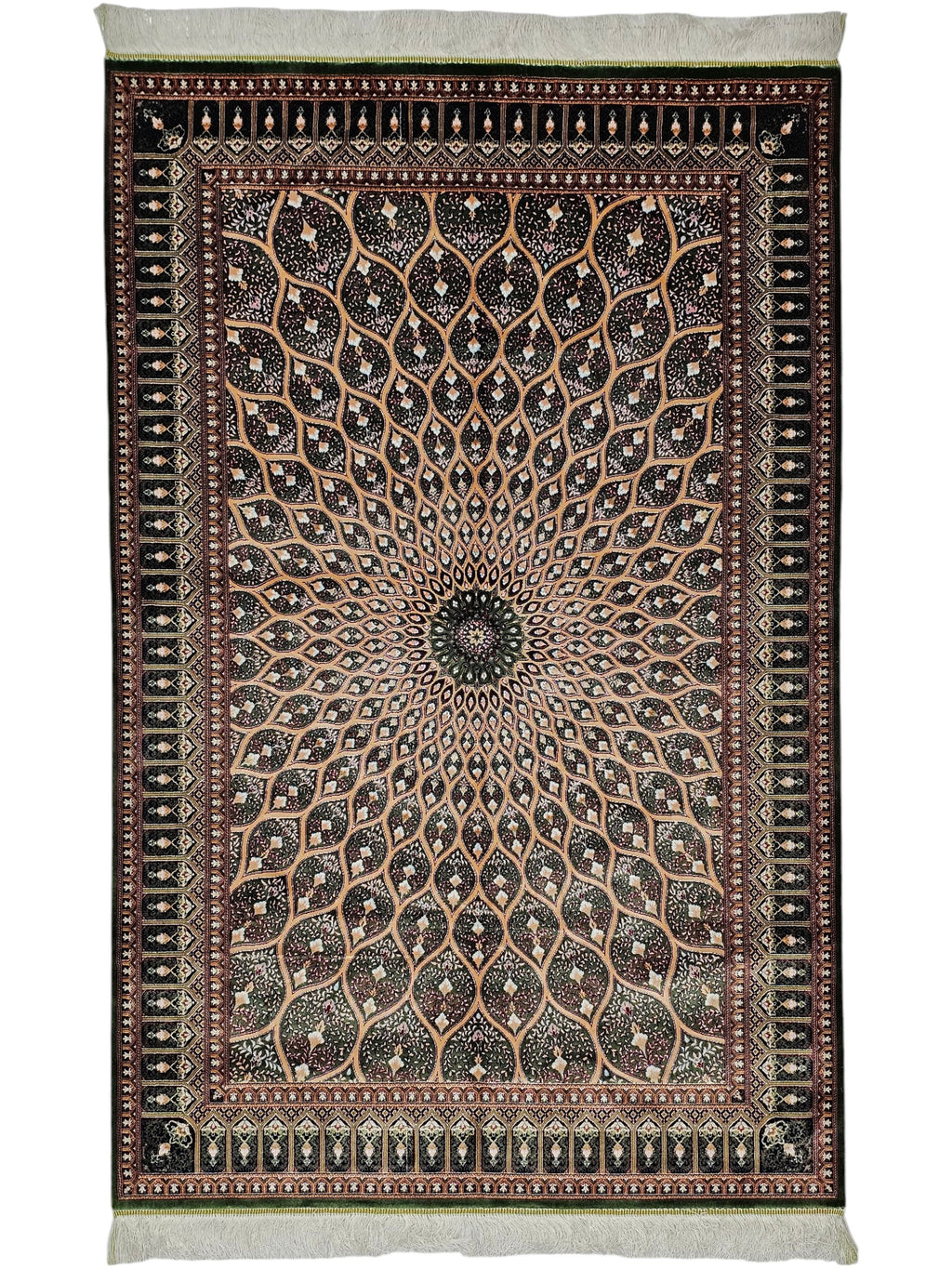 Qum silkki-matto 100 X 150 cm
