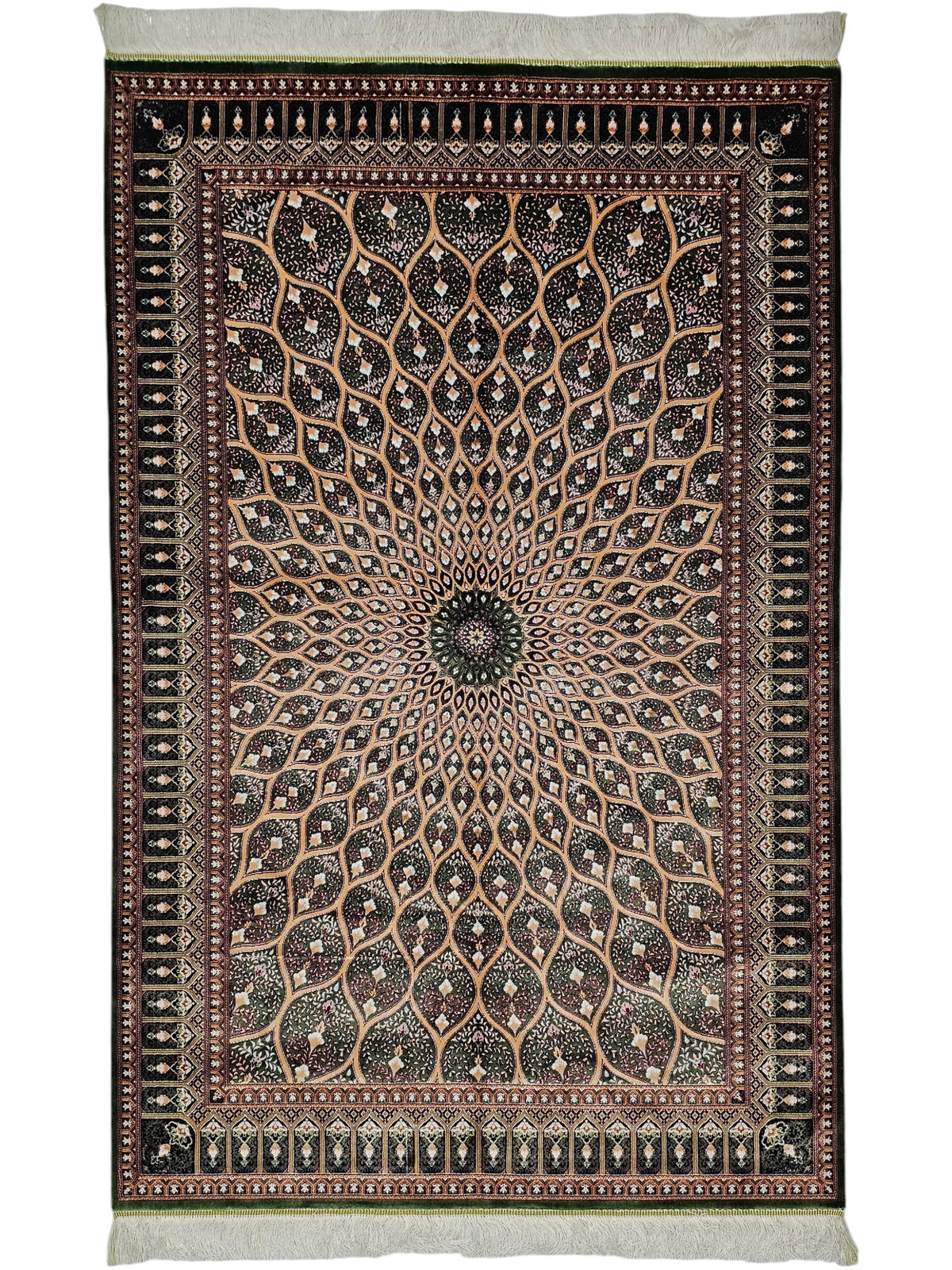 Qum silkki-matto 100 X 150 cm