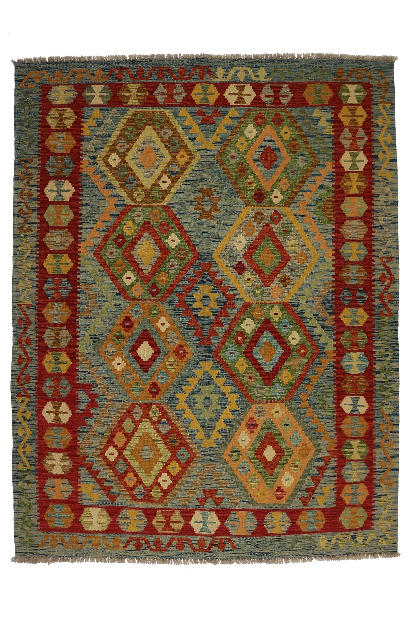 Kelim-matto 154 X 200 cm Aitomatto